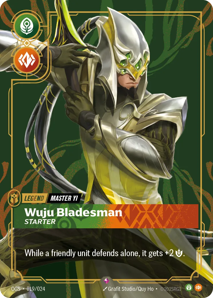 Master Yi - Wuju Bladesman - Starter